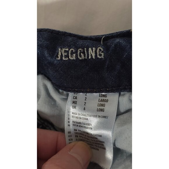 American Eagle Outfitters Super Stretch Denim Jegging Size 2 Long Women's - Picture 4 of 7